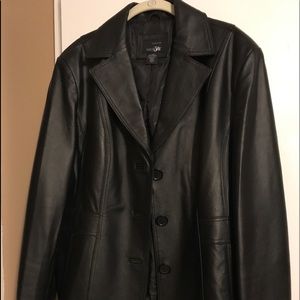 Leather jacket. XL